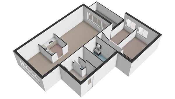Floorplan - Puttenstein 45, 3328 BK Dordrecht